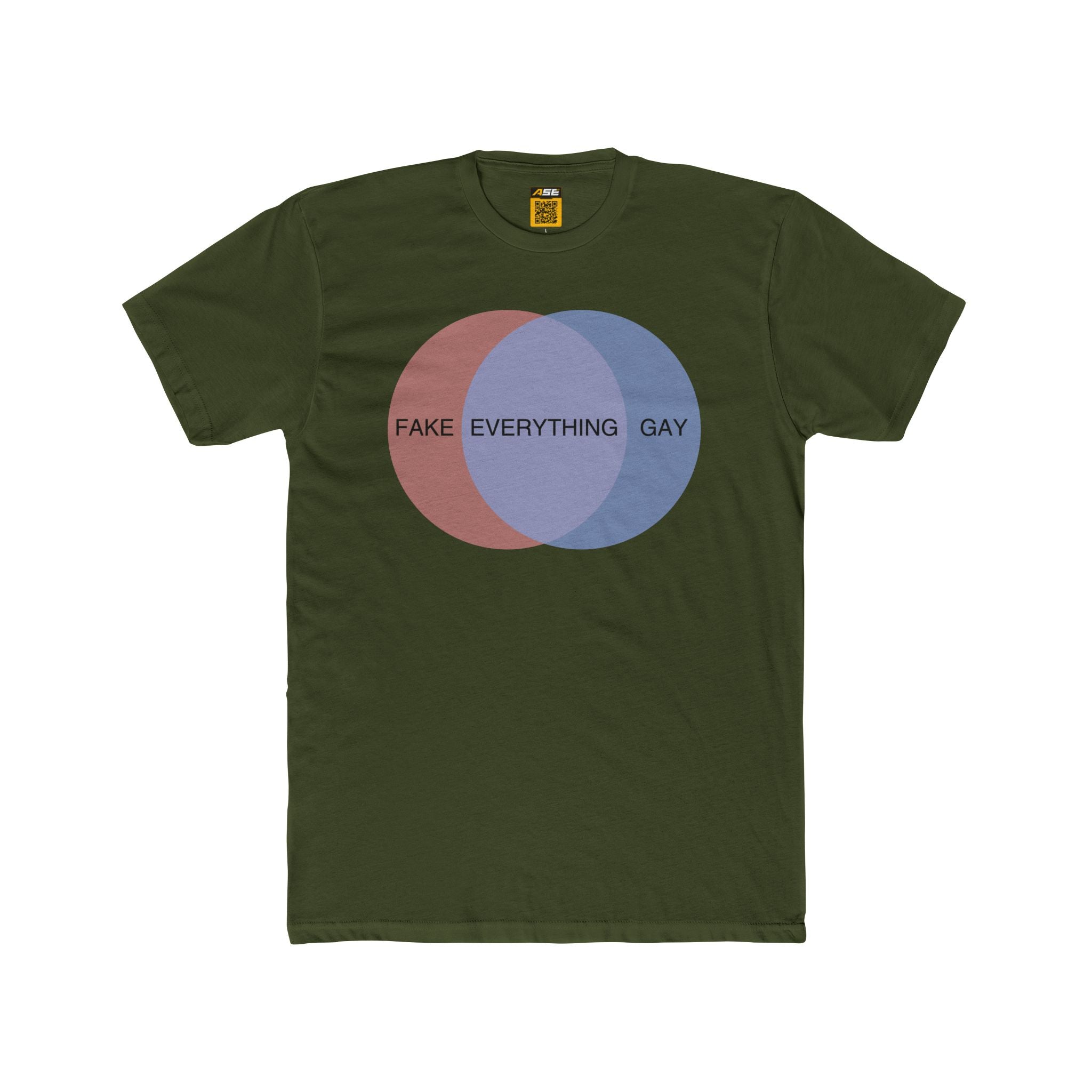 Everything is Fake and Gay Tee