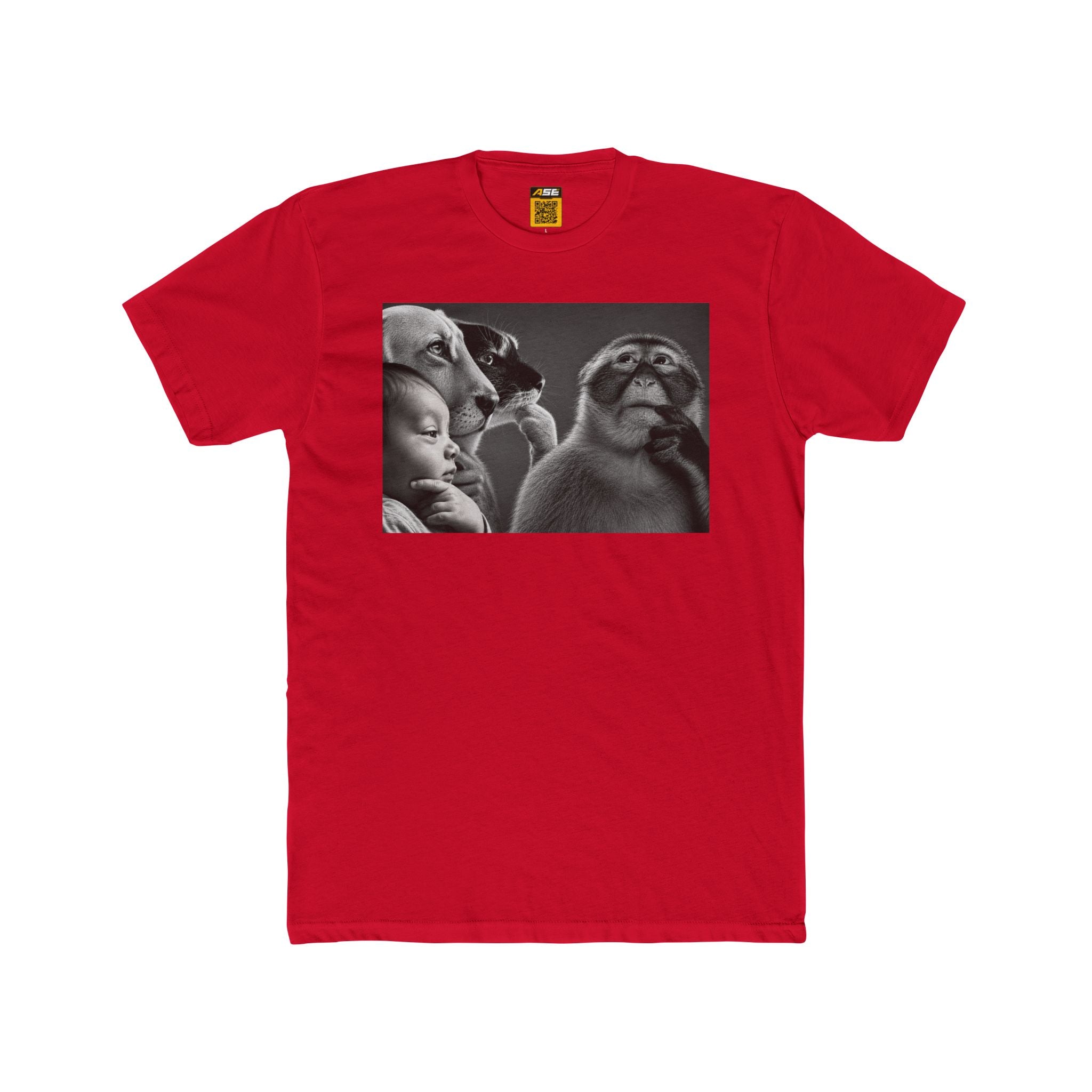 Confused Monkey Tee