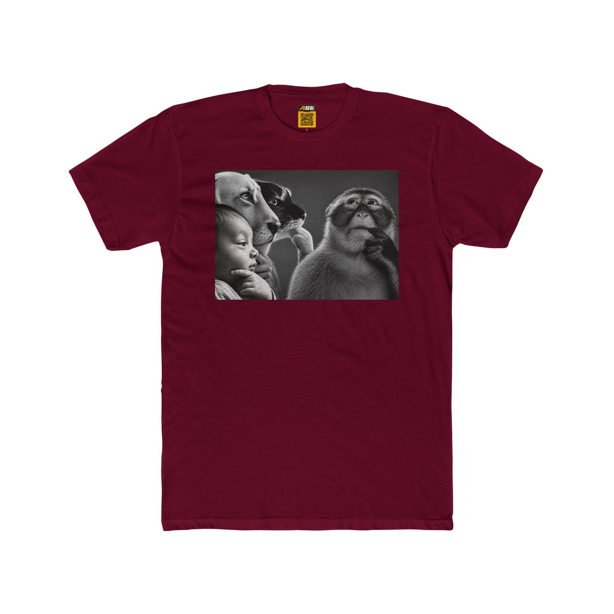 Confused Monkey Tee