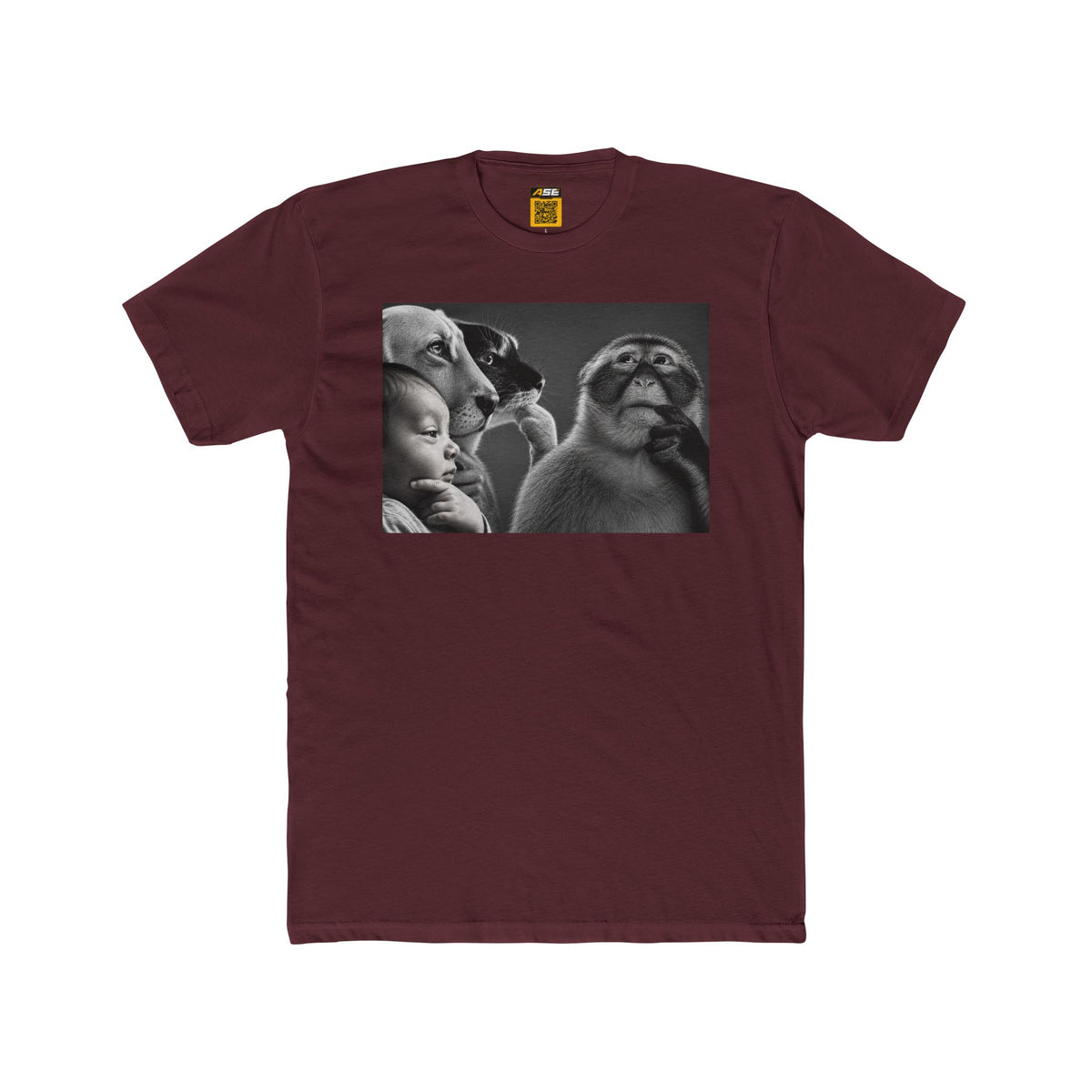 Confused Monkey Tee