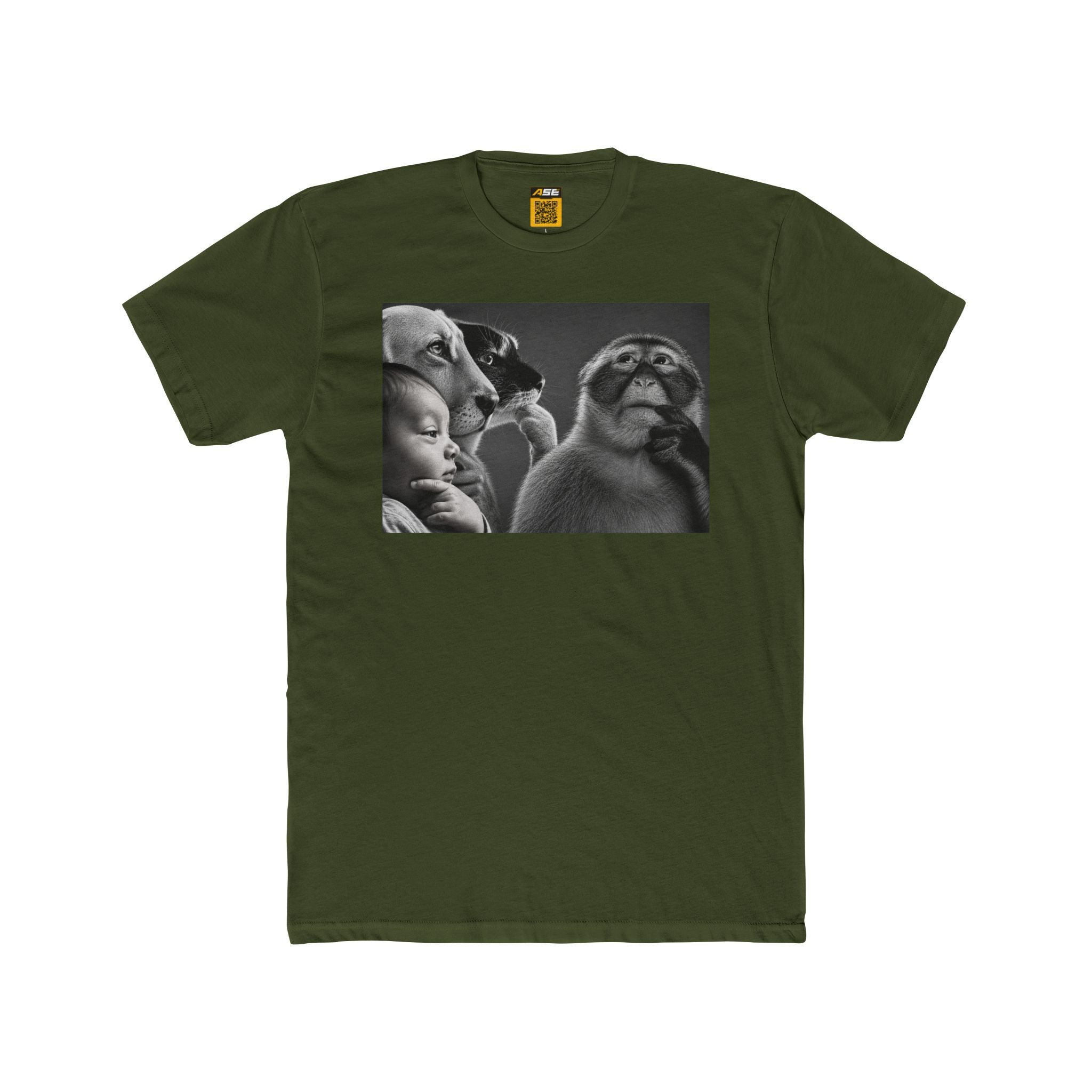 Confused Monkey Tee