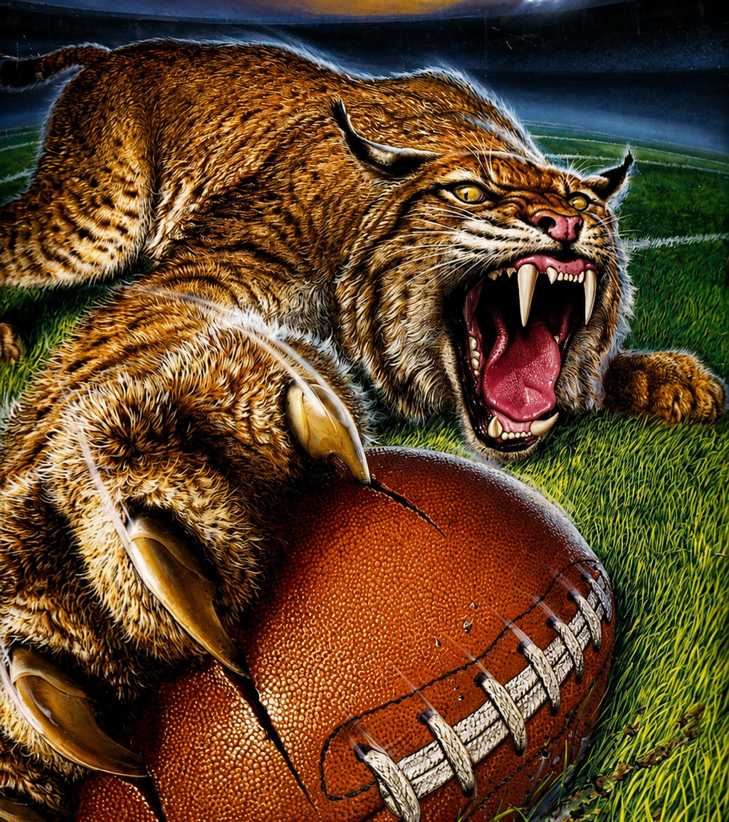 Tiger Football Tee