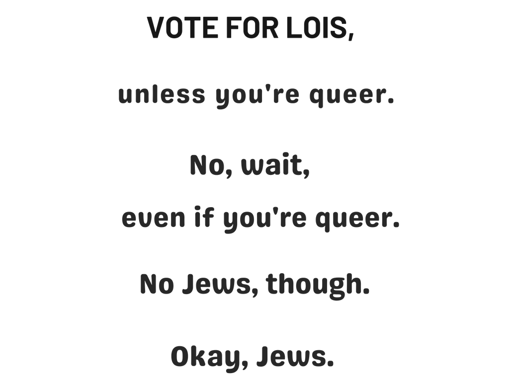 Vote for Lois Family Guy Tee