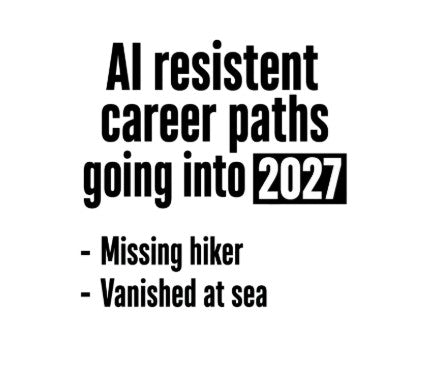 AI-Resistant Career Paths Tee